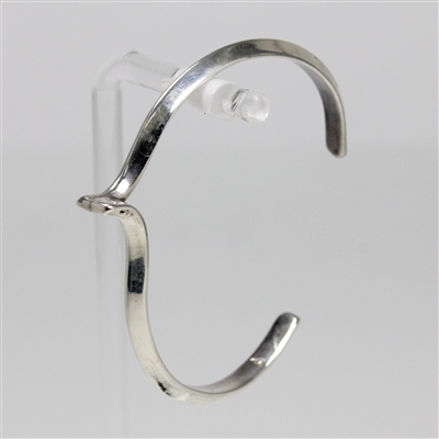 Lady's Sterling Silver Bangle (Small)