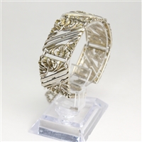 Lady's Sterling Silver 'Smith & Bond' Vintage Bracelet with Safety Chain - 7"
