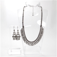 Lady's Silver Tone "Fifth Avenue Collection - Lady's Choice" Swaroski Crystal Set