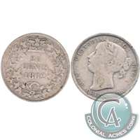 1862 New Brunswick 20-cents Very Good (VG-8)
