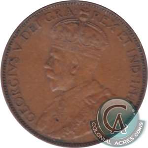 1917C Newfoundland 1-cent VF-EF (VF-30)