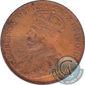 1920C Newfoundland 1-cent Extra Fine (EF-40)