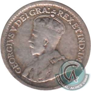 1919C Newfoundland 5-cents VG-F (VG-10)