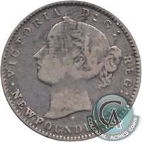 1890 Newfoundland 10-cents Very Good (VG-8)
