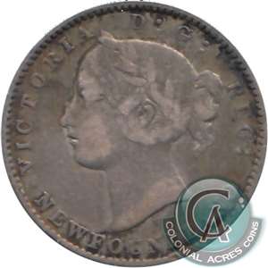 1890 Newfoundland 10-cents VG-F (VG-10)