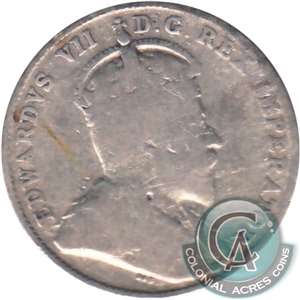 1903 Newfoundland 10-cents G-VG (G-6)