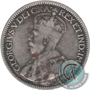 1919C Newfoundland 10-cents VG-F (VG-10)