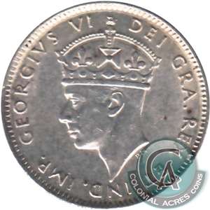 1942C Newfoundland 10-cents Extra Fine (EF-40)