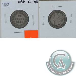 1881 Newfoundland 20-cents G-VG (G-6)
