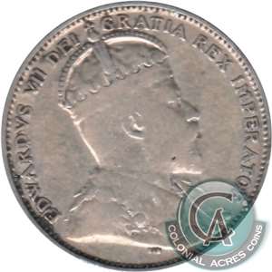 1904H Newfoundland 20-cents VG-F (VG-10)