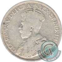 1917C Newfoundland 25-cents G-VG (G-6)