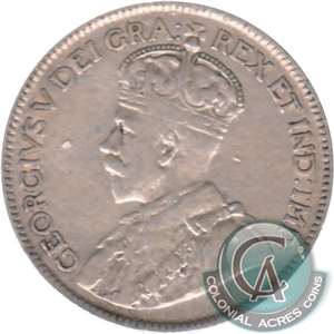 1917C Newfoundland 25-cents Very Fine (VF-20)
