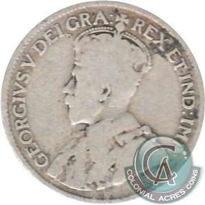 1919C Newfoundland 25-cents Good (G-4)