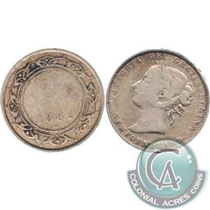 1882H Newfoundland 50-cents Good (G-4)