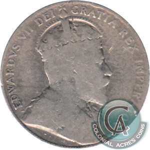 1908 Newfoundland 50-cents Very Good (VG-8)