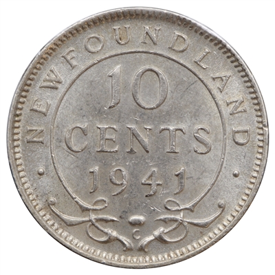1941C Newfoundland 10-cents UNC+ (MS-62) $