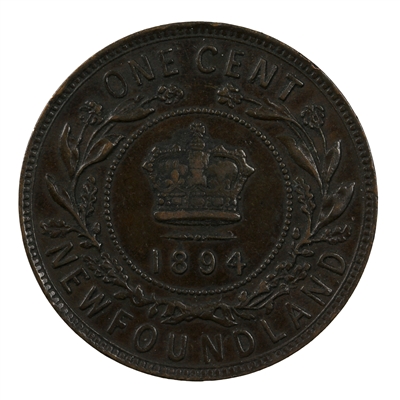 1894 Newfoundland 1-cent Extra Fine (EF-40) $