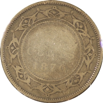 1870 Newfoundland 50-cents About Good (AG-3)