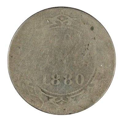 1880 Newfoundland 20-cents Filler