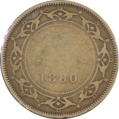 1880 Newfoundland 50-cents Good (G-4)