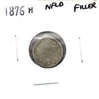 1876H Newfoundland 5-cents Filler $