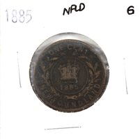 1885 Newfoundland 1-cent Good (G-4)