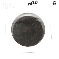 1894 Newfoundland 1-cent Good (G-4)