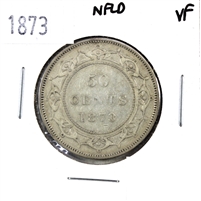 1873 Newfoundland 50-cents Very Fine (VF-20) $