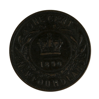 1890 Newfoundland 1-cent Extra Fine (EF-40) $
