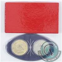 1867-1967 2-coin Confederation Ontario Tokens (Mega03)