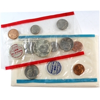 1969 USA PDS Mint Set in Original Packaging (Lightly toned, light wear on sleeve)