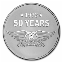 2023 Niue $2 Aerosmith 50th Anniversary 1oz .999 Silver (No Tax)