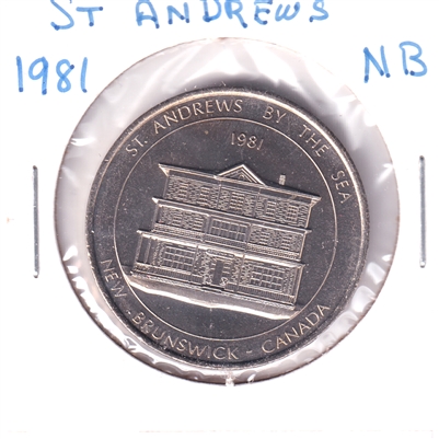 1981 St. Andrews by the Sea, NB, Trade Dollar Token