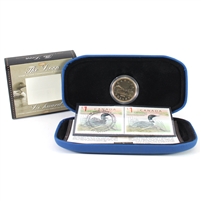 1998 Canada Loon Stamp & Coin Commemorative Collection (Capsule may be scratched)