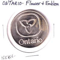 Ontario Trillium Logo & Coat of Arms Medallion
