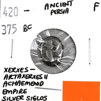 Ancient Persia 420-375 BC Xerxes-Artaxerxes II Achaemenid Empire Silver Siglos Fine