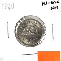 1940 Canada 5-cents AU-UNC (AU-55) Scratched