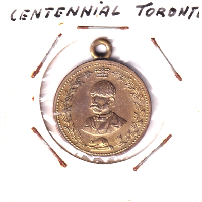 1884 Toronto, Ontario, Semi-centennial Medallion