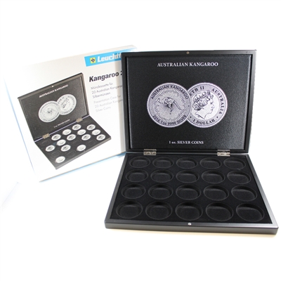 Volterra Presentation Case for 2016 Kangaroo Fine Silver Coins, Case Only 355190