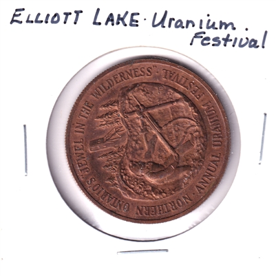 Elliot Lake, Ontario, Uranium Festival Medallion