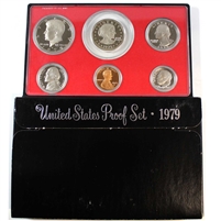 1979 S USA Proof Set (May have minor toning. Some wear on sleeve)