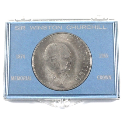 Winston Churchill 1874-1965 Crown in Special Vintage Holder.