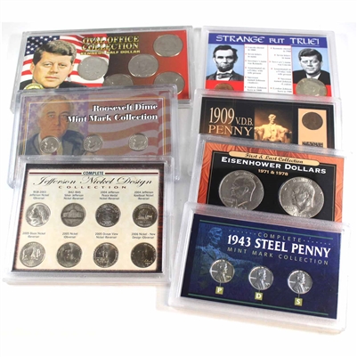 Group Lot of USA Historic and Commemorative Collector's Sets, 7Pcs (A)