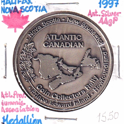 1997 Atlantic Canadian Coin Collectors Rally 200th Ann. of Abraham Gesner Medallion