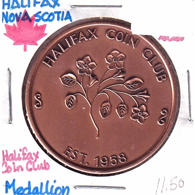 1997 Canada Halifax Coin Club 200th Ann. of Abraham Gesner Medallion - Copper Coloured