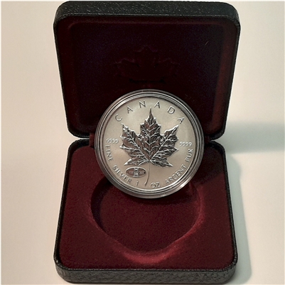 1908-1998 Canada Ann. Mint Privy Silver Maple Leaf & black case (No Tax) Toning Spot