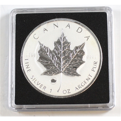 2009 Canada 1oz Ox Privy Mark Fine Silver Maple Leaf (toned) No Tax