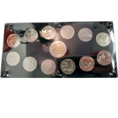 1999 Canada 13-coin Set Issued in a Deluxe Acrylic Holder