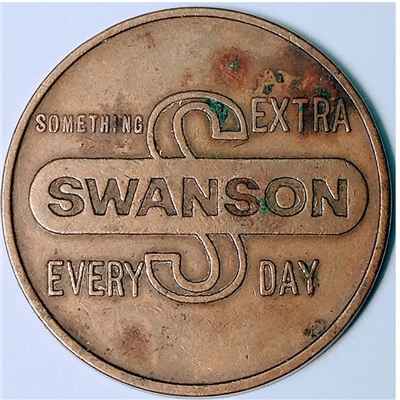 a184 Swanson "Something Extra Everyday" token