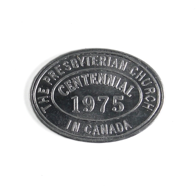 Communion Token: The Presbyterian Church in Canada Centennial, 1975